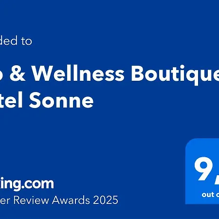 Hotel Eco & Wellness Boutique Sonne